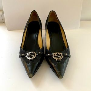 Gucci kitten heel pumps